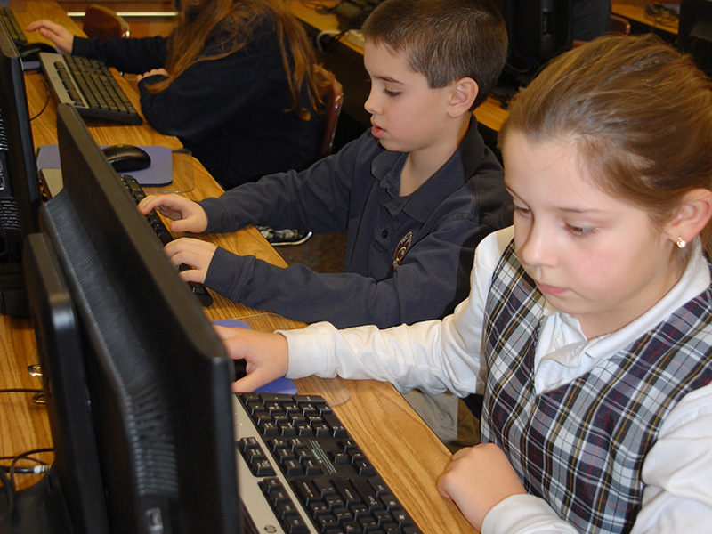 Kids at Computers