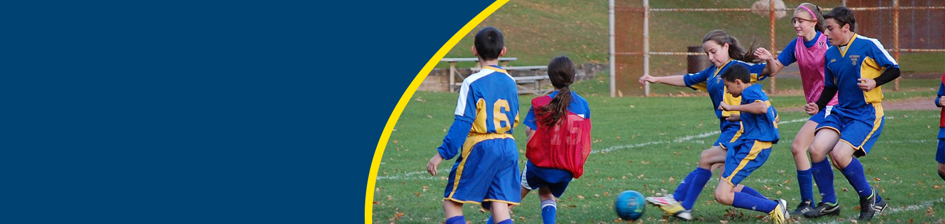 Kids Playing Soccer Slider