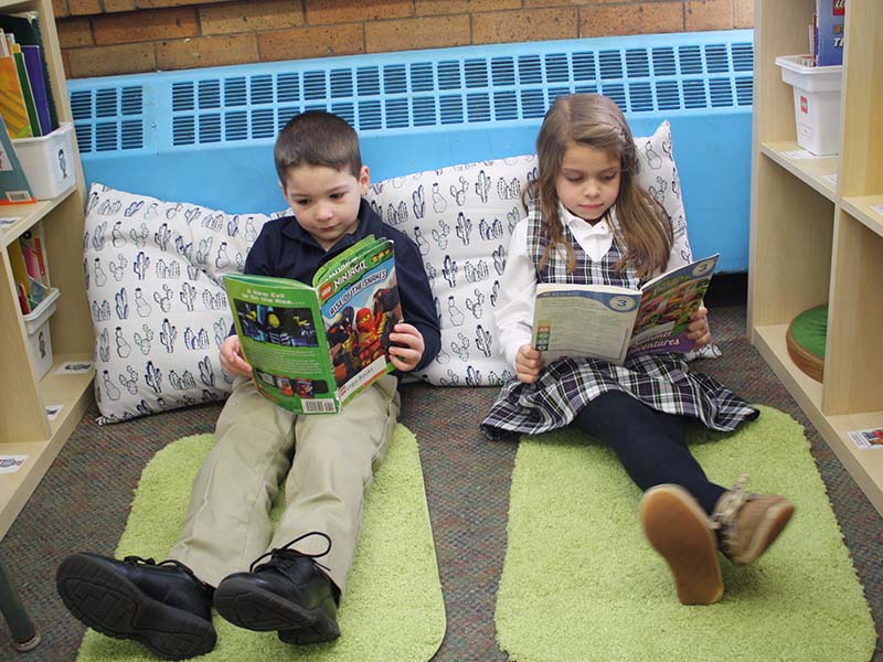 Kids Enjoying Reading
