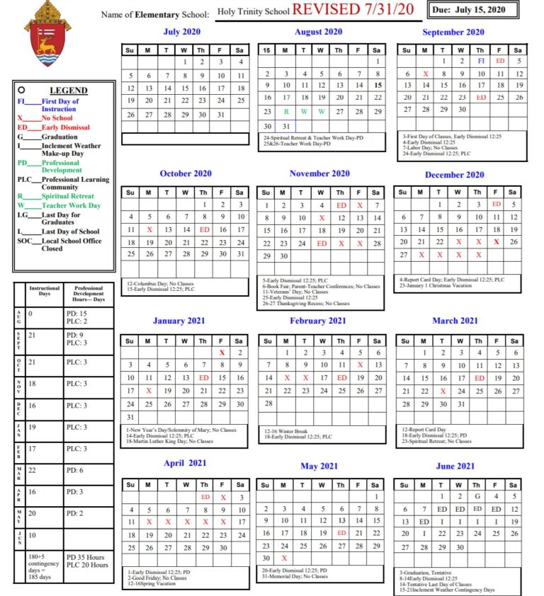 2020 2021 Calendar Holy Trinity School 2020-2021-calendar-holy-trinity-school